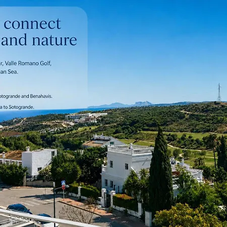 Penthouse Valle Golf & Sea View & Swimming Pool Estepona